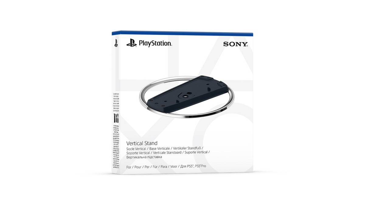 PlayStation Vertical Stand for PS5 Consoles (Black)