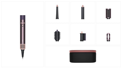 Dyson Airwrap i.d.™ Multi-styler And Dryer Straight+Wavy Hair, Advanced Smart Hair Dryer, 1300W Styler, Bluetooth, 3 Heat Settings, Jasper Plum | HS08
