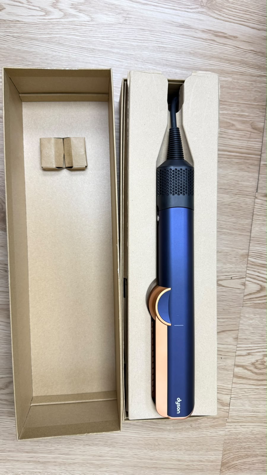 Dyson Airstrait HT01 Wet-to-Dry Hair Straightener, 1600W – Prussian Blue/Rich Copper (Like New)