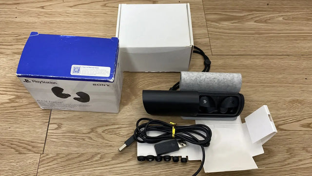 PlayStation 5 Pulse Explore Wireless Earbuds – Planar Magnetic Drivers, PlayStation Link Low-Latency Audio, AI Noise Rejection, Dual Microphones - Open Box (100% Fully Working) Playstation 5