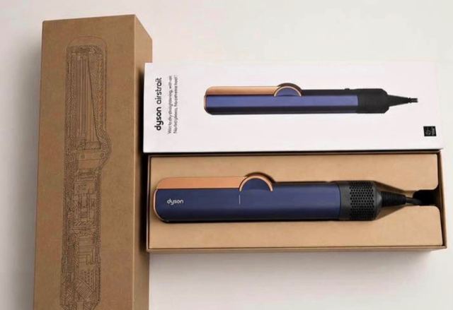 Dyson Airstrait HT01 Wet-to-Dry Hair Straightener, 1600W – Prussian Blue/Rich Copper (Like New)