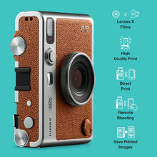 FUJIFILM INSTAX MINI EVO CAMERA BROWN