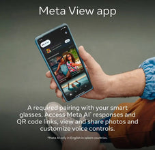 Rayban Meta Skyler Smart Glasses, Integrated Speakers & Microphones, Smart Controls, Meta Ai, Audio, Photo, Video Compatibility, Shiny Black / Clear to Amethyst Transition Lenses | 601/CH52