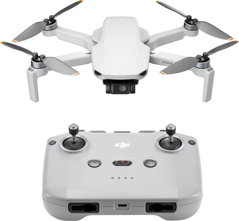 Dji Mini 4K, Drone with 4K UHD Camera for Adults, Under 249 g, 3-Axis Gimbal Stabilization, 10km Video Transmission, Auto Return, Wind Resistance, 1 Battery for 31-Min Max Flight Time, Intelligent Flight