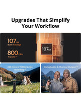 Osmo Pocket 4 Creator Combo, Pocket Gimbal Vlog Camera, 1″ CMOS & 4K/240fps, 3-Axis, 2× Lossless Zoom, 107GB Built-in Storage, Mic 3 Transmitter, Osmo Mini Tripod Official Warranty