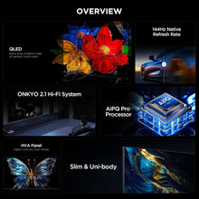 TCL Television 75 Inch Smart TV 4K QLED Colorful Quantum Crystal HDR 10+ Gaming Google TV, 144Hz Native Refresh Rate, ONKYO 2.1 Hi-Fi, Dolby Atmos, DTS Virtual X, MEMC, Game Master-75T8C (2025 Model)