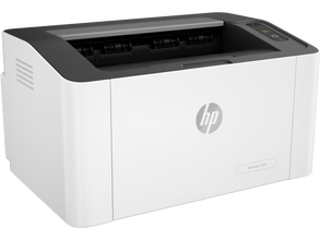HP Laser 107A Business Printer, Up to 21 ppm Print Speed, Up to 1,200 x 1,200 DPI Resolution, 150 Sheets Capacity, Black & White Printer Output, White