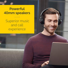 Jabra Evolve2 65 Wireless PC Headset with Charging Stand – Noise Cancelling UC Certified Stereo Headphones With Long-Lasting Battery – USB-A Bluetooth Adapter – Black