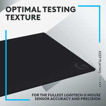 Logitech G740 Large Thick Gaming Mouse Pad, Optimised for Gaming Sensors, Moderate Surface Friction, Non-Slip Mouse Mat, Mac and PC Gaming Accessories, 460 x 600 x 5 mm