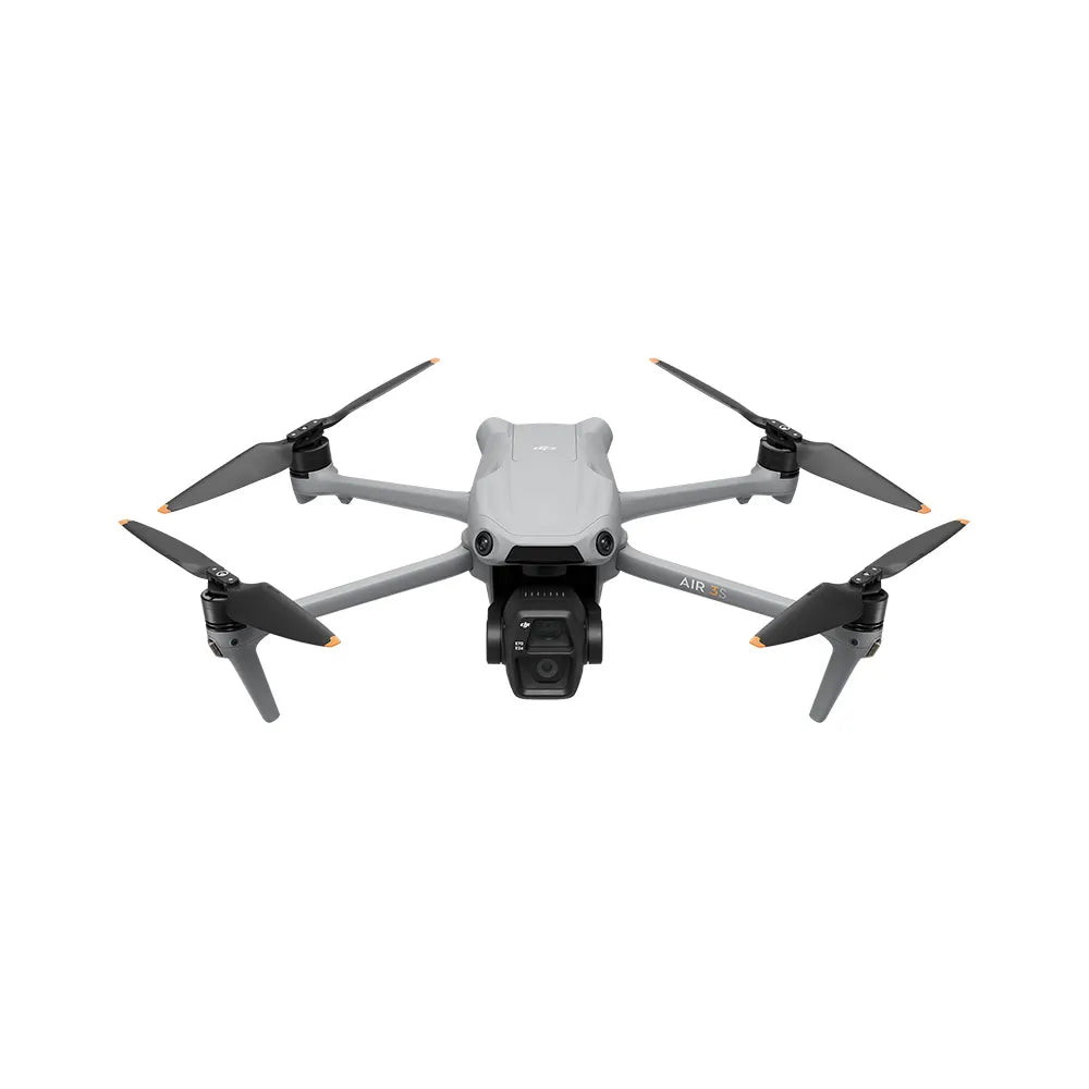 Dji Air 3S (RC-N3), Drone with Camera 4K, Dual-Camera Drone with 1" CMOS Wide-Angle Camera, 4K/60fps HDR Video & 14 Stops of Dynamic Range, 45-Min Max Flight Time, 20km Transmission Range
