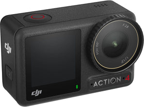 DJI Osmo Action 4 Standard Combo - 4K/120fps Waterproof Action Camera with 1/1.3-Inch Sensor, 10-bit & D-Log M Color Performance, Long-Lasting Battery