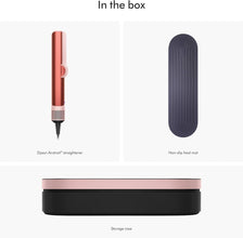 Dyson Airstrait Hair Straightener Hair Styling Irons, Auto Shut-Off, Heat Protection, 1600W Power, 1.98m Cord, Fast & Efficient Styling, Strawberry And Bronze | HT01