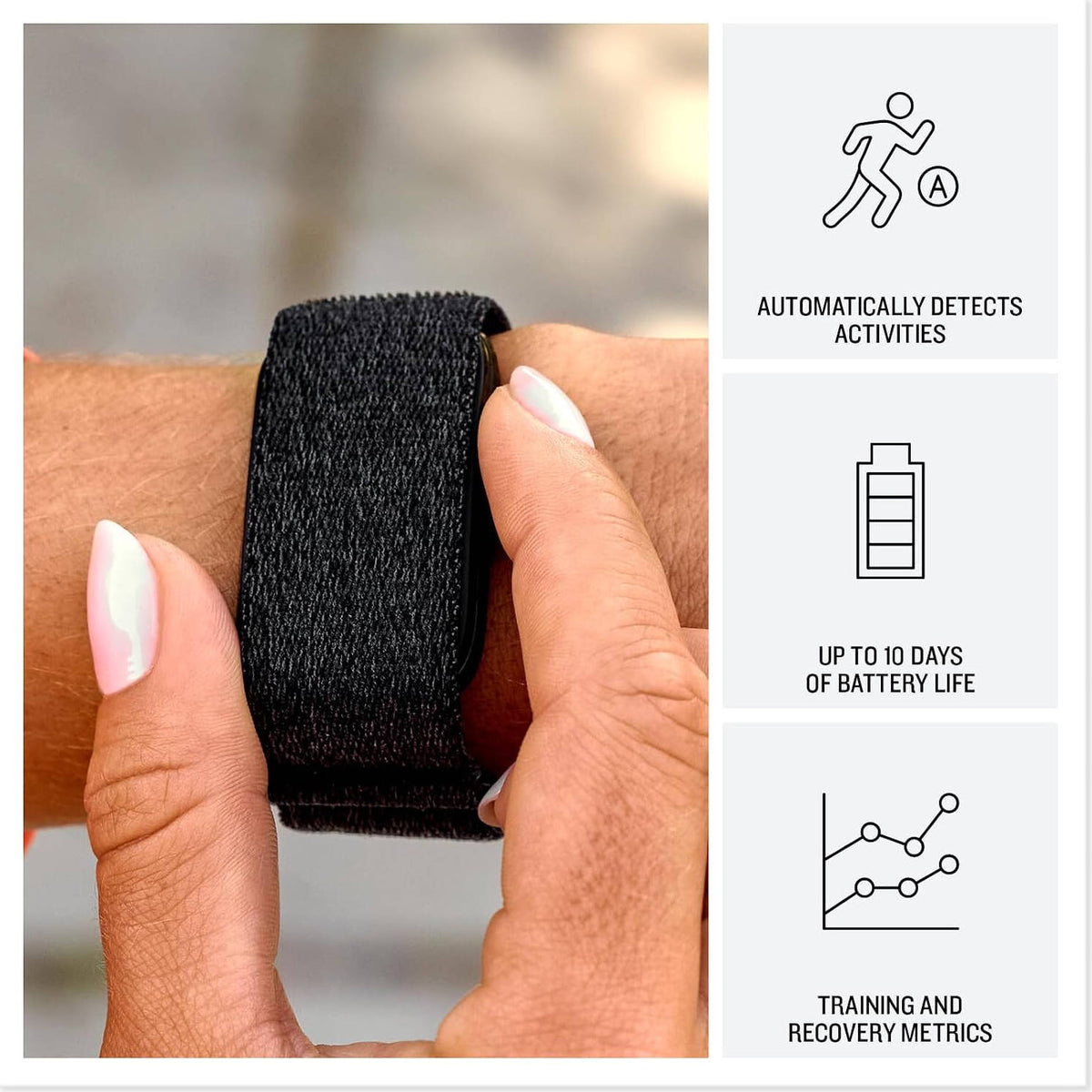Garmin CIRQA Smart Band Health & Fitness Tracker