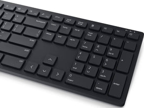 Dell Pro Wireless Keyboard & Mouse, 2.4 GHz Interface, Programmable Function Keys, Ambidextrous Design, Battery Powered, English Layout, Black | KM5221W-US