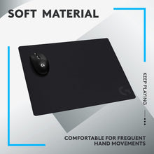 Logitech G740 Large Thick Gaming Mouse Pad, Optimised for Gaming Sensors, Moderate Surface Friction, Non-Slip Mouse Mat, Mac and PC Gaming Accessories, 460 x 600 x 5 mm