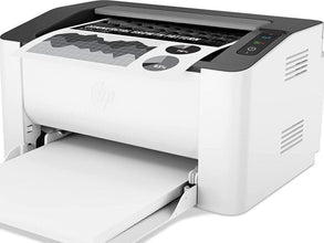 HP Laser M107w Printer, Print Speed up to 21 ppm, Up to 1,200 x 1,200 dpi Resolution, 150 Sheet Input Tray, Hi-Speed USB 2.0 Port, Wi-Fi, White
