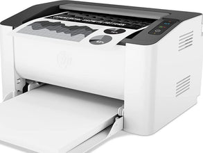 HP Laser M107w Printer, Print Speed up to 21 ppm, Up to 1,200 x 1,200 dpi Resolution, 150 Sheet Input Tray, Hi-Speed USB 2.0 Port, Wi-Fi, White