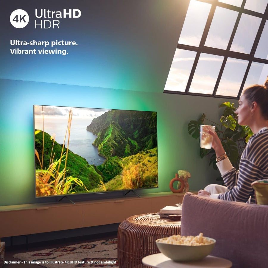 PHILIPS 75 INCH (190 CM) 4K UHD SMART GOOGLE TV WITH DOLBY AUDIO & ADVANCED IMAGE PROCESSING