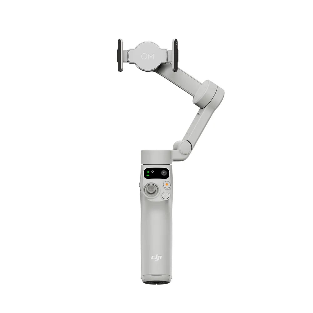 DJI Osmo Mobile 7 Gimbal Stabilizer for iPhone, Android, Built-in Tripod, Comfortable Grip, 3-Axis Phone Gimbal, ActiveTrack 7.0, OneTap Edit, Phone Charging,UAE Version, Official Warranty Support
