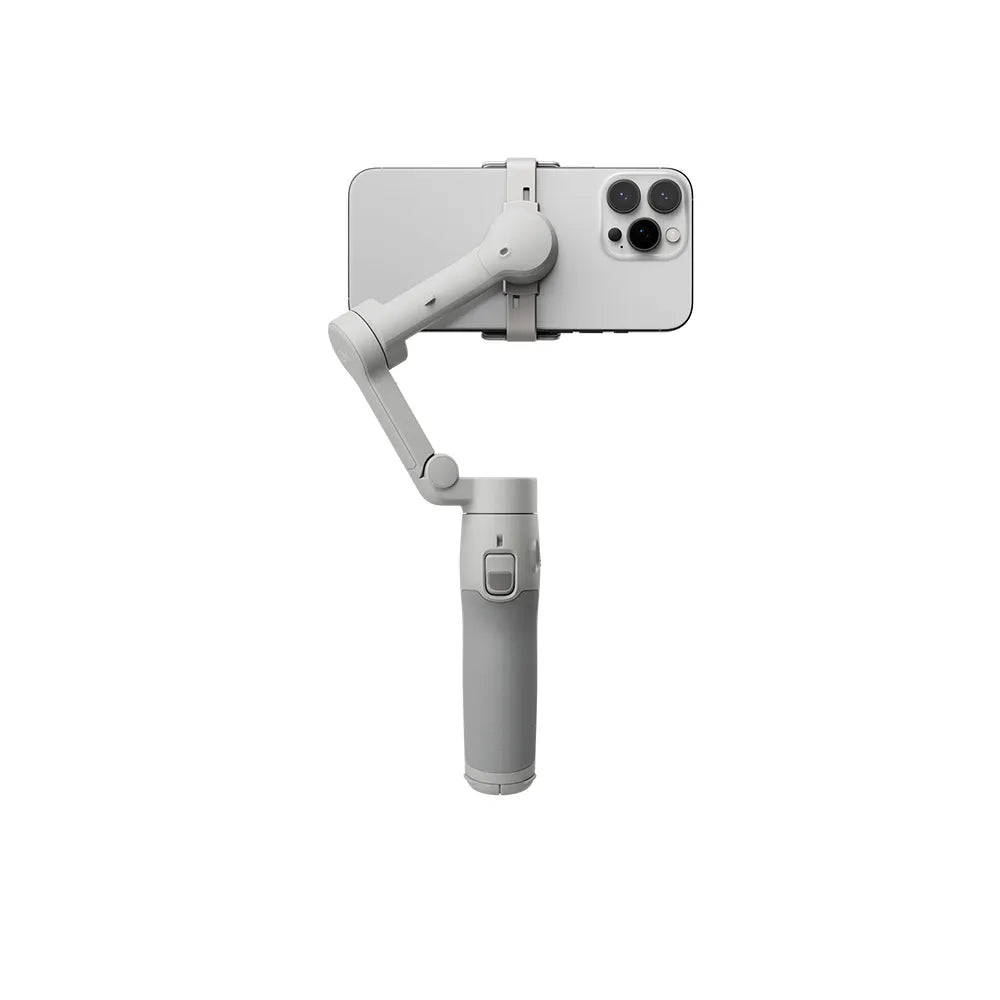 DJI Osmo Mobile 7 Gimbal Stabilizer for iPhone, Android, Built-in Tripod, Comfortable Grip, 3-Axis Phone Gimbal, ActiveTrack 7.0, OneTap Edit, Phone Charging,UAE Version, Official Warranty Support