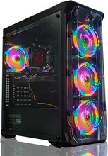 DASEEN Gaming Pc Desktop Computer – Intel Core i5-13400 2.5GHz, NVIDIA GeForce GTX1660Super 6GB, 16GB DDR4 RAM 3200, 512GB NVME SSD, Windows 11 HOME (Upgraded)