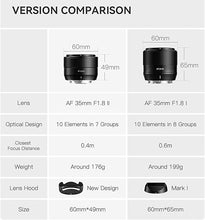TTArtisan Auto Focus 35mm F1.8 Mark II APS-C Lens, 35mm F/1.8 AF Portrait Lenses for Fuji X-A2 X-A5 X-A7 X-H1 X-T100 X-T20 X-T3 X-T30 X-T30II X-T4 XT-50 X-Pro3 X-E3 X-E4 X-S10 X-M1 X-M5