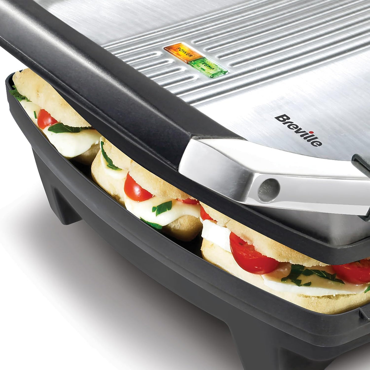 Breville VST025 Sandwich Press, Stainless Steel