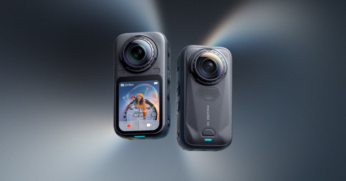 Insta360 X6 Standard Bundle - Midnight Black